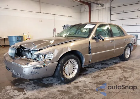 2002 Mercury Grand Marquis Ls z USA, uszkodzony, nr VIN 2MEFM75W32X616749